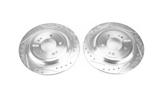 Power Stop 18-19 Kia Sportage Front Evolution Drilled & Slotted Rotors - Pair