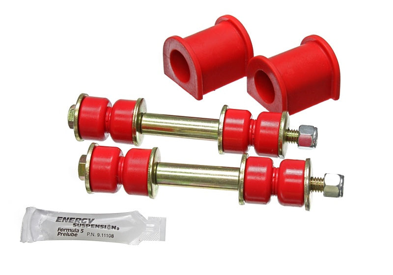 Energy Suspension 87-95 Pathfinder Red 24mm Front Sway Bar Frame Bushings