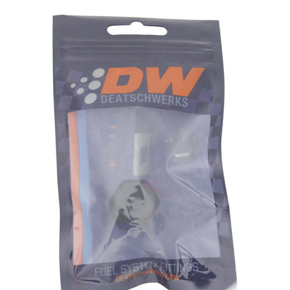 DeatschWerks 8AN Female Flare Cap - Anodized Matte Black