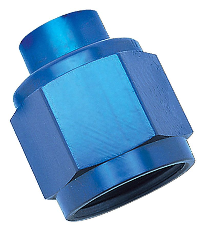 Russell Performance -16 AN Flare Cap (Blue)