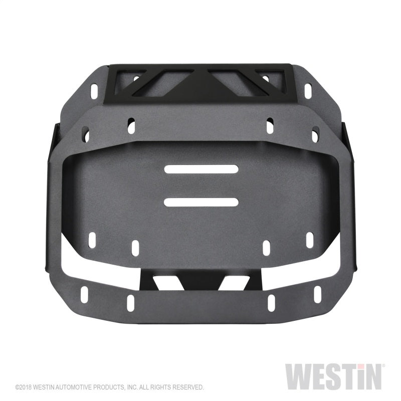 Westin 18-19 Jeep Wrangler JL WJ2 Spare Tire Relocator - Textured Black