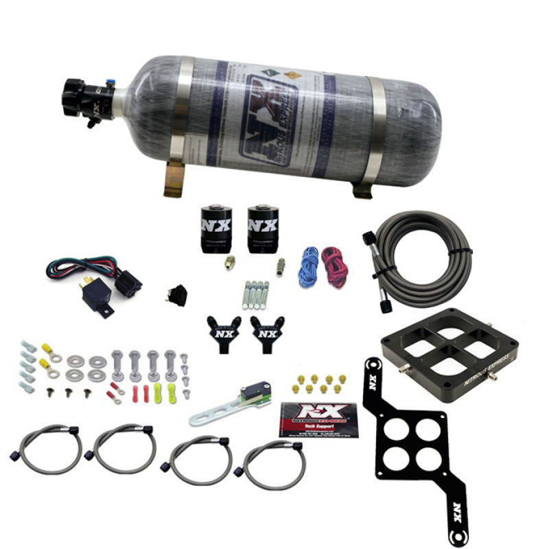 Nitrous Express Dominator Billet Crossbar Stage 6 Nitrous Kit (50-300HP) w/Composite Bottle