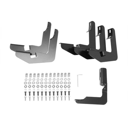 Westin 18-20 Jeep Wrangler JL Unlimited 4DR PRO TRAXX 5 Oval Nerf Step Bars - Textured Black