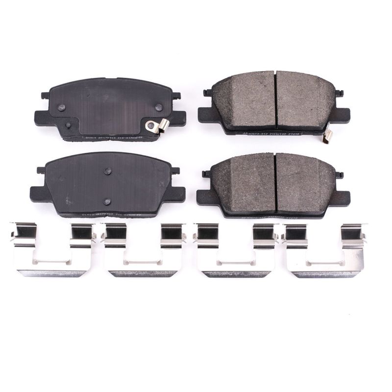 Power Stop 17-19 Buick LaCrosse Front Z17 Evolution Ceramic Brake Pads w/Hardware