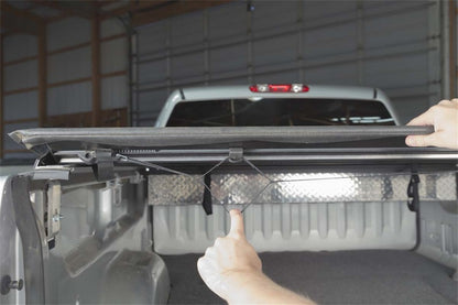 Access Lorado 08-09 Titan King Cab 8ft 2in Bed (Clamps On w/ or w/o Utili-Track) Roll-Up Cover