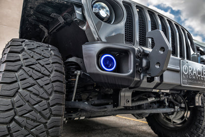 Oracle Jeep Wrangler JL/JT Sport High Performance W LED Fog Lights - w/o Controller
