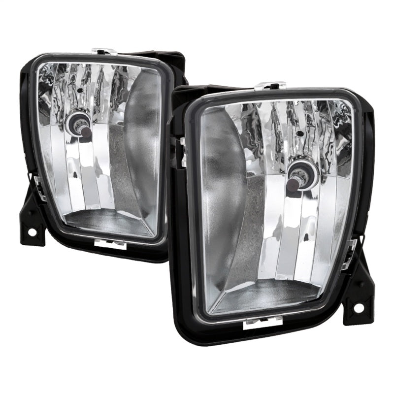 Spyder 13-18 Dodge Ram 1500 OEM Style Fog Lights w/Universal Switch- Clear (FL-DR13-SW-C)