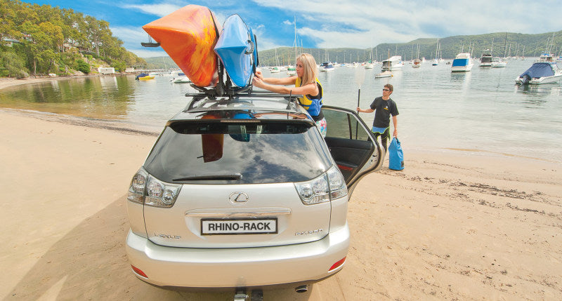 Rhino-Rack Folding J Style Kayak Carrier Extension - Pair