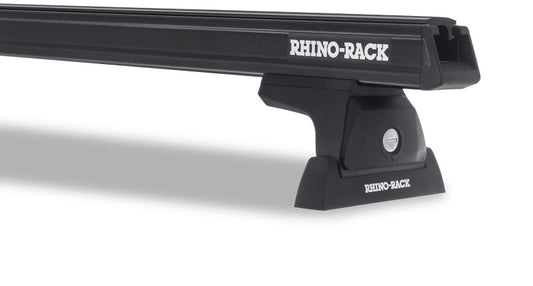 Rhino-Rack Heavy Duty 54in 2 Bar Roof Rack (No Tracks) - Black