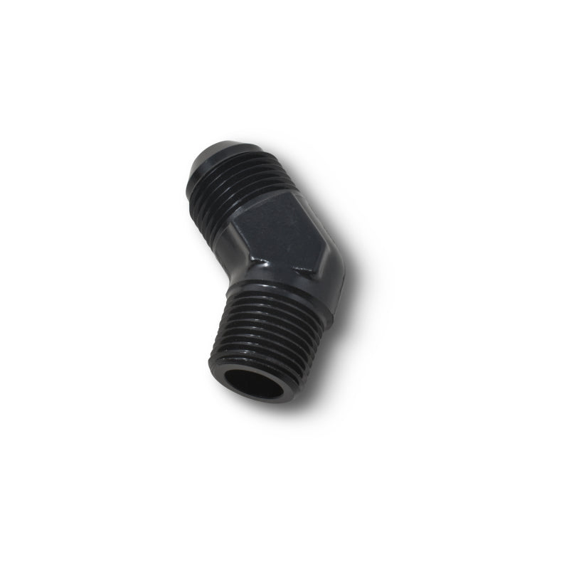 Russell Performance -6 AN to 3/8in NPT 45 Degree Flare to Pipe Adapter