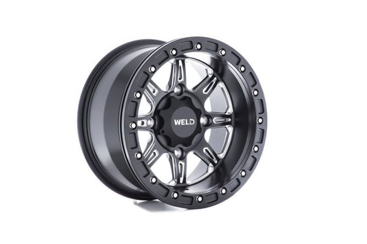 Weld UTV RF Series Cheyenne U511 15x8 Cheyenne Beadlock 4x136 4BS Satin BLK MIL