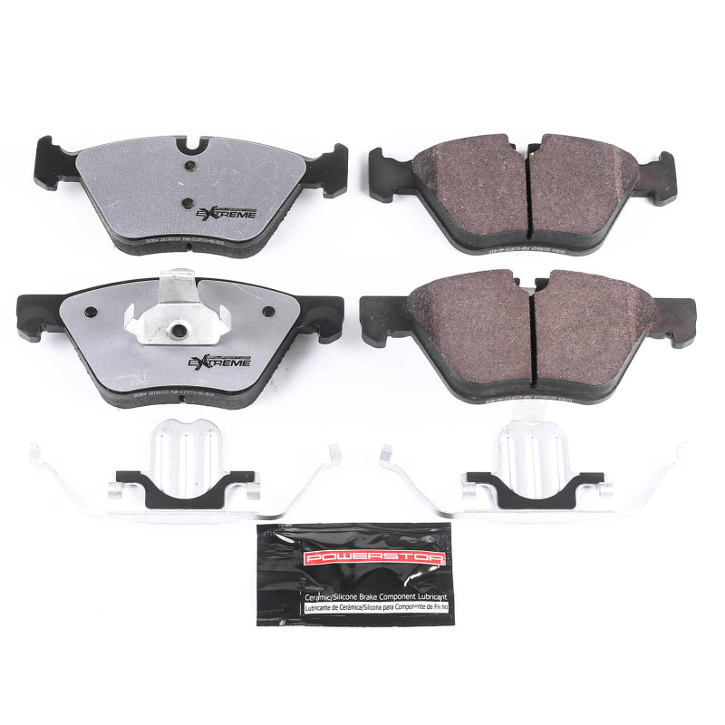 Power Stop 11-16 BMW 528i Front Z26 Extreme Street Brake Pads w/Hardware