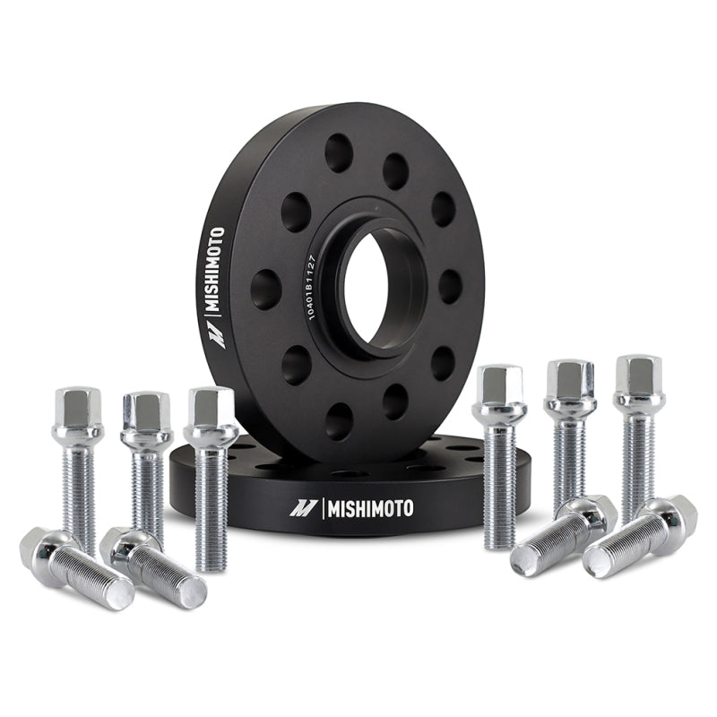 Mishimoto Wheel Spacers - 5x112 - 57.1 - 15 - M14 - Black