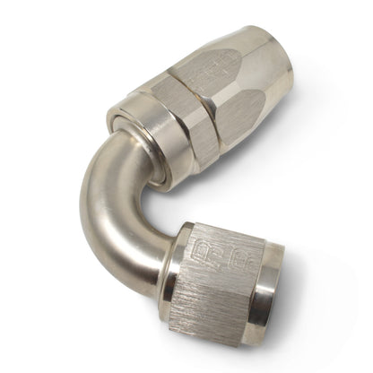 Russell Performance -8 AN Endura 120 Degree Full Flow Swivel Hose End (With 3/4in Radius)