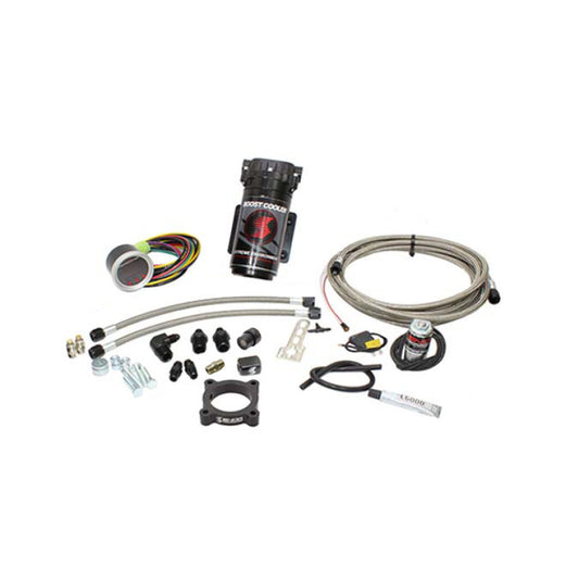 Snow Performance 13-18 Ford Focus ST Stg 2 Boost Cooler Water Inj Kit (SS Braided Line/4AN) w/o Tank