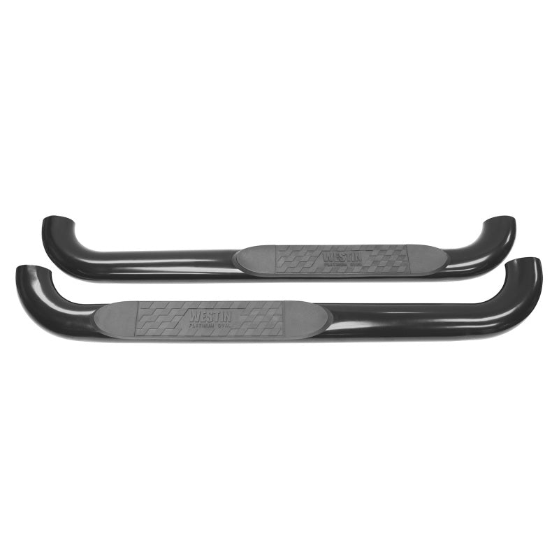 Westin 2015-2018 Ford F-150 Reg Cab Platinum 4 Oval Nerf Step Bars - Black