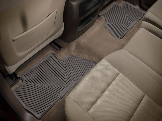 WeatherTech 2021+ Ford F-150 SuperCrew/Raptor Rear Rubber Mats - Cocoa