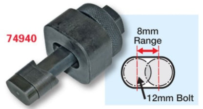 SPC Performance 12x8mm Slot Punch Tool