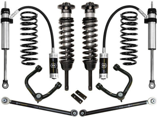 ICON 03-09 Toyota 4Runner/FJ 0-3.5in Stage 4 Suspension System w/Tubular Uca