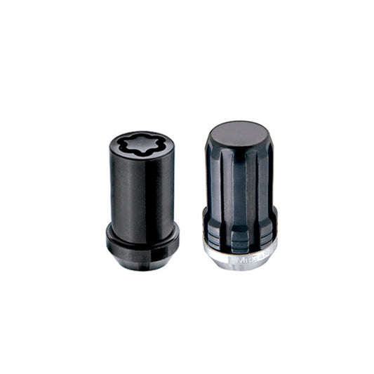 McGard SplineDrive Tuner 8 Lug Install Kit w/Locks & Tool (Cone) M14X1.5 / 22mm Hex - Blk