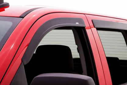 AVS 15-16 GMC Sierra 2500 Ext. Cab Ventvisor & Aeroskin Deflector Combo Kit - Matte Black