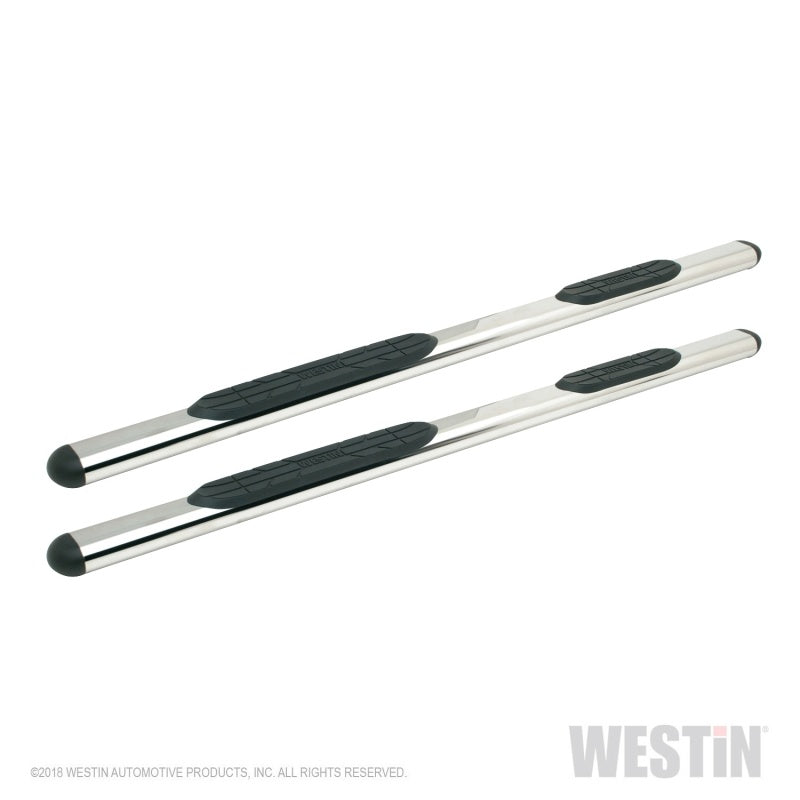 Westin Premier 4 Oval Nerf Step Bars 72 in - Stainless Steel