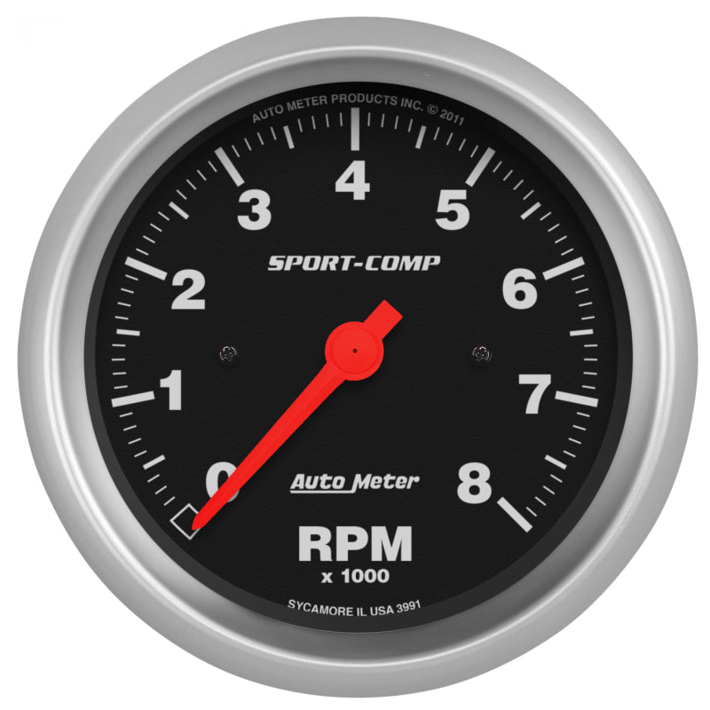 Autometer Sport-Comp 70-76 Duster/ Demon/ Dart Dash Kit 6pc Tach / MPH / Fuel / Oil / WTMP / Volt