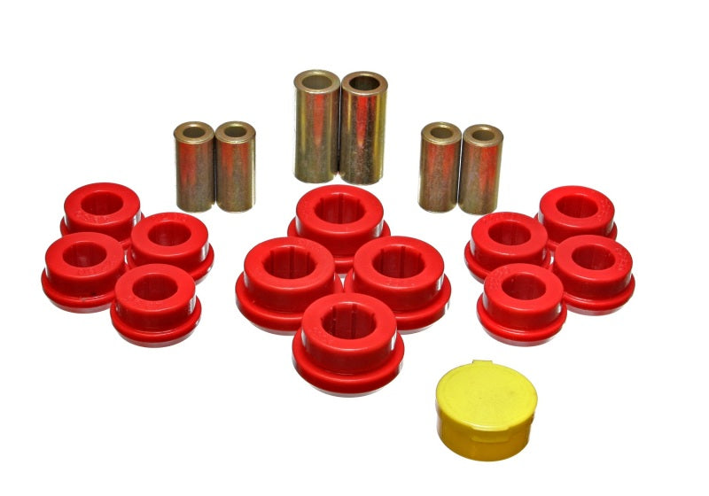 Energy Suspension 92-01 Honda Prelude Red Rear Control Arm Bushing Set