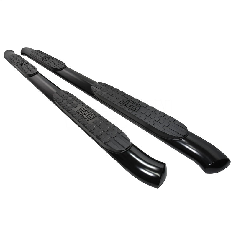 Westin 2022 Toyota Tundra Double Cab PRO TRAXX 4 Oval Nerf Step Bars - Black