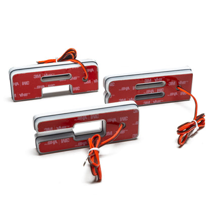 ORACLE Lighting Universal Illuminated LED Letter Badges - Matte Wht Surface Finish - F