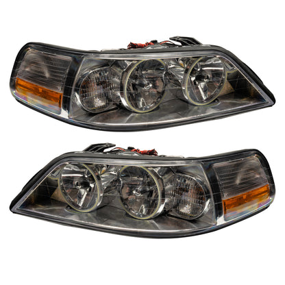 Oracle 05-11 Lincoln Town Car SMD HL (Non-HID) - ColorSHIFT w/ Simple Controller