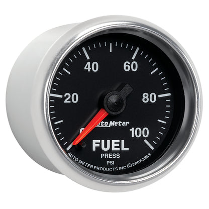 Autometer GS 0-100 PSI Full Sweep Electronic Fuel Pressure Gauge