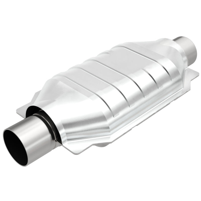 MagnaFlow Conv Universal-Fit 2.25in Inlet/Outlet Center/Center Oval 12in Body/7in Width