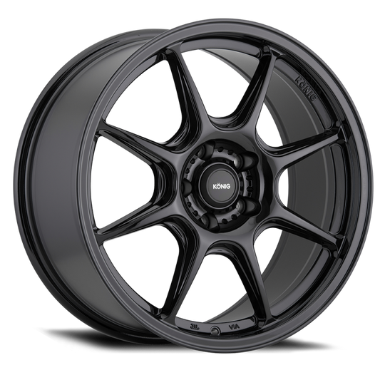 Konig Lockout 15x7 4x100 ET38 Gloss Black