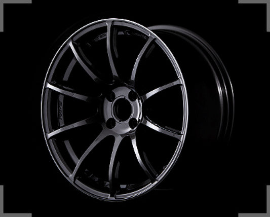 Gram Lights 57Transcend 18x9.5 +15 5x114.3 Super Dark Gunmetal Wheel