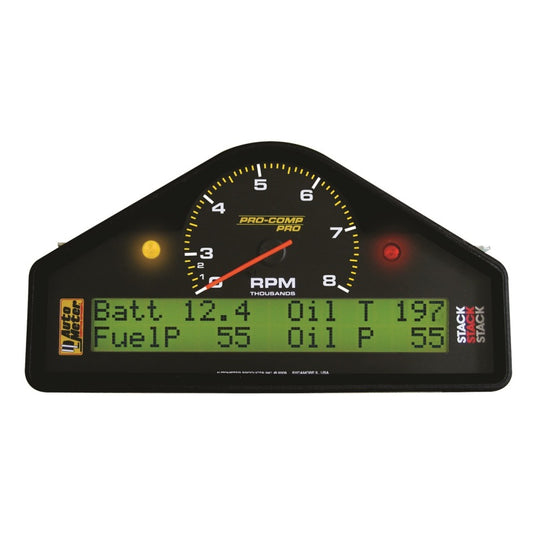 Autometer Pro-Comp Race Dash RPM/Speed/Oil Press & Temp/WaterTemp/Fuel Pressure/Battery Volt Gauge