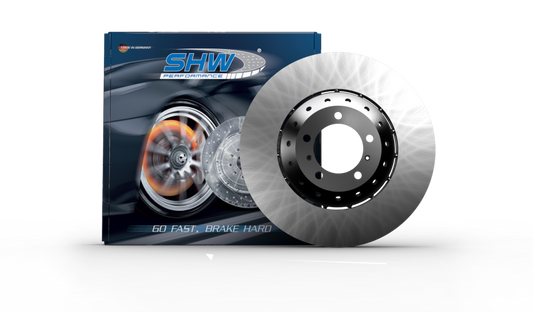 SHW 04-06 Audi TT Quattro 3.2L Right Front Smooth Lightweight Brake Rotor (8N0615302B)