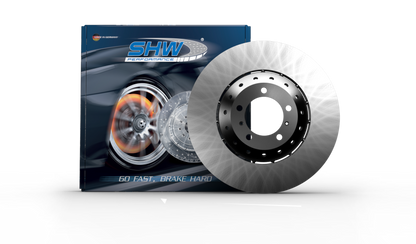 SHW 20-21 Ford Mustang Shelby GT500 5.2L Right Front Smooth Lightweight Brake Rotor (KR3Z1125E)