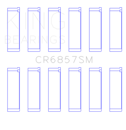 King Chrysler Pentastar 3.6L ERB V6 (Size +.50mm) Connecting Rod Bearing Set