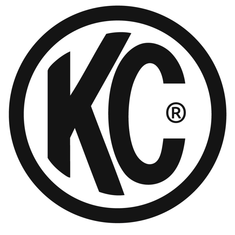 KC HiLiTES 97-06 Jeep TJ Front Multi-Tab Bumper Mount Light Bar - Black