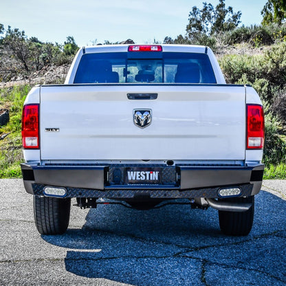 Westin 09-18 Ram 1500 HDX Bandit Rear Bumper - Black