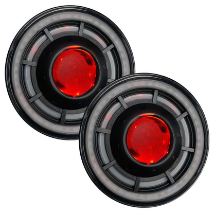 ORACLE Lighting 0718 Jeep Wrangler JK Oculus 7in ColorSHIFT Bi-LED Projector Headlights