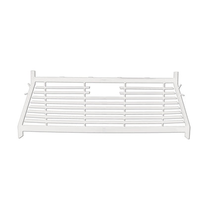 Westin 1999-2018 Toyota/GMC/Chevrolet/Ford Silverado/Sierra 1500/2500/3500 HD Headache Rack - White