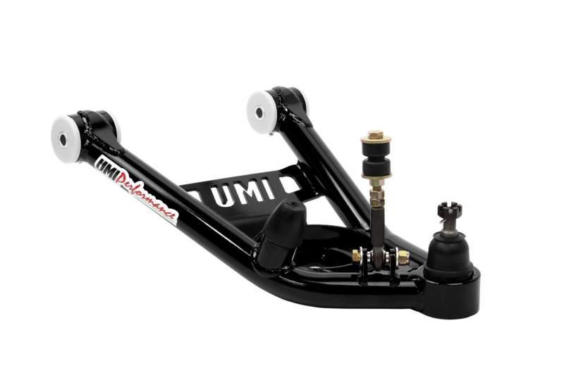 UMI Performance 64-72 GM A-Body Tubular Front Lower A-Arms Delrin 1/2in Taller Ball Joints