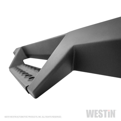 Westin/HDX 07-17 Jeep Wrangler 2Dr Drop Nerf Step Bars - Textured Black