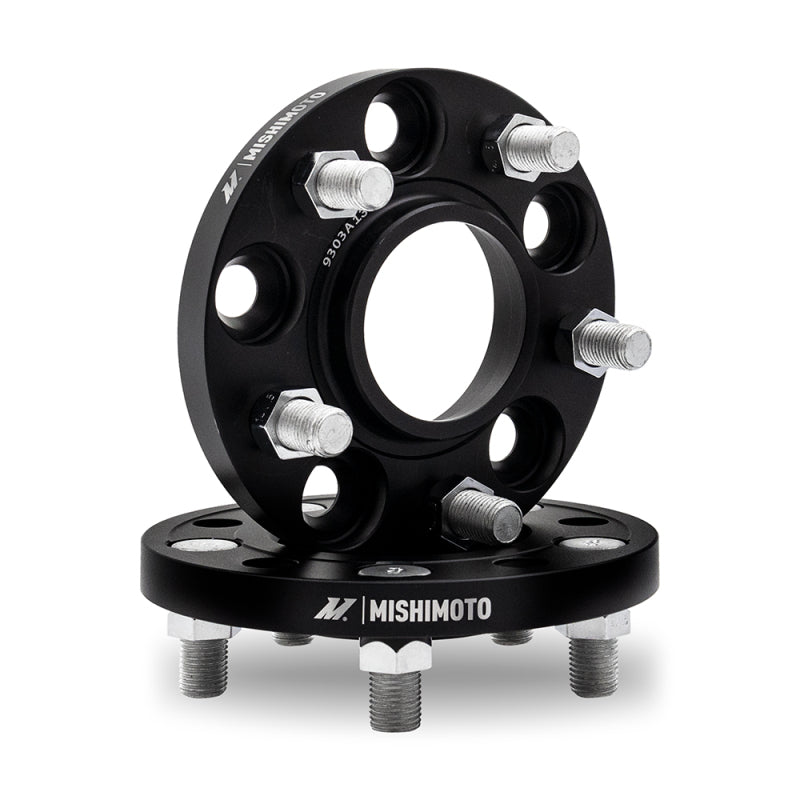 Mishimoto Wheel Spacers - 5x112 - 57.1 - 20 - M14 - Black