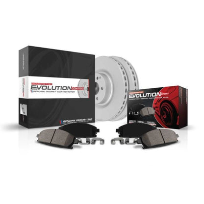 Power Stop 14-16 Mercedes-Benz E250 Rear Z23 Evolution Sport Coated Brake Kit