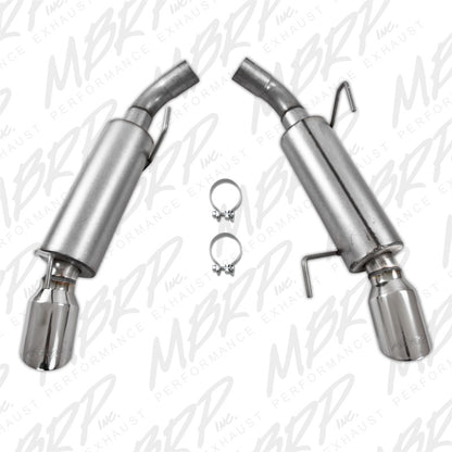 MBRP 05-10 Ford Mustang GT 5.0/Shelby GT500 Dual Mufflers Axle Back Split Rear AL