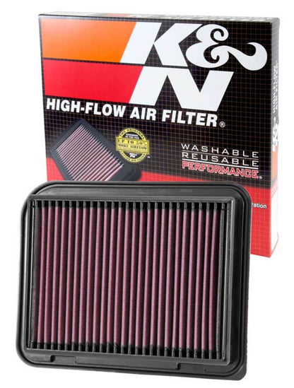 K&N Replacement Panel Air Filter for Mitsubishi 12-15 Outlander/12-14 ASX/13-14 Lancer