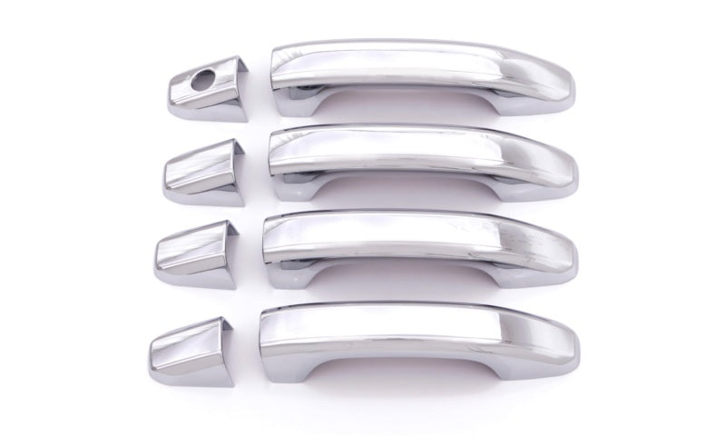 AVS 14-18 Chevy Silverado 1500 Door Handle Covers (4 Door) 8pc Set - Chrome